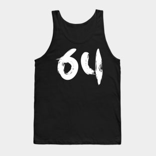 Number 64 Tank Top